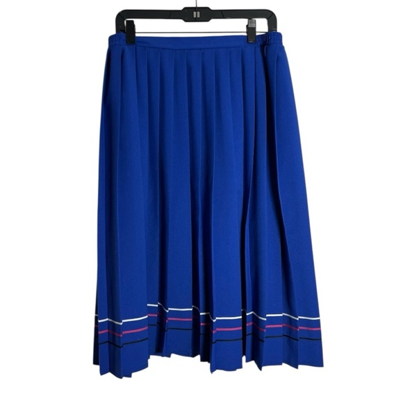 TanJay Royal Blue A-Line Skirt - Picture 3 of 5
